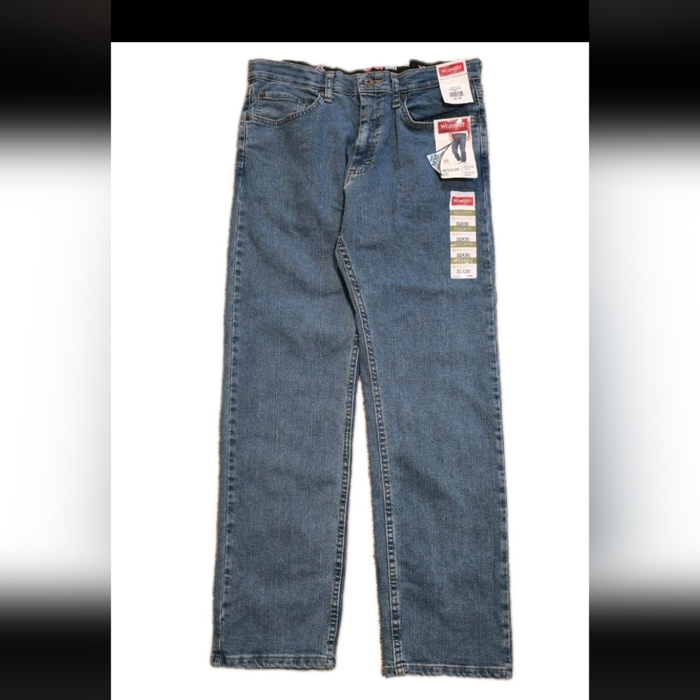 Wrangler Men's Relaxed Fit Denim Jeans